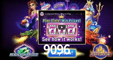 Bônus após cadastro na 9096